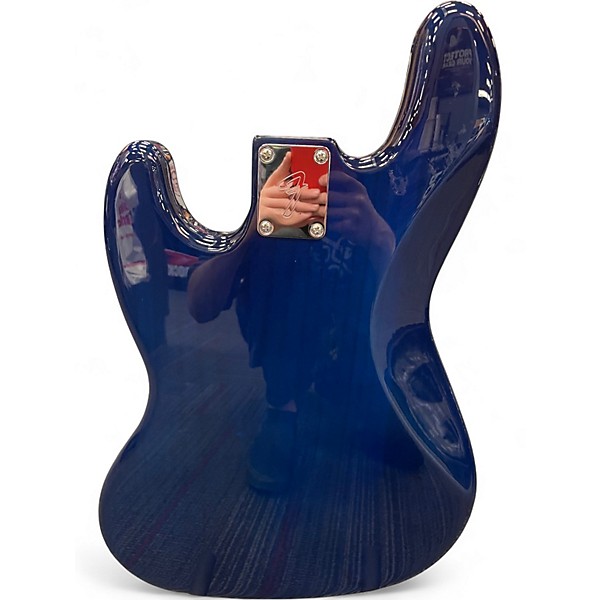 Used Fender Player Jazz Bass Ocean Blue Burst Electric Bass Guitar