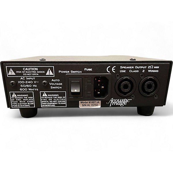 Used Acoustic Image Clarus SL-R Bass Amp Head