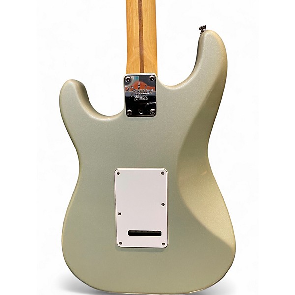 Used 1999 Fender American Standard Stratocaster Inca Silver Solid Body Electric Guitar