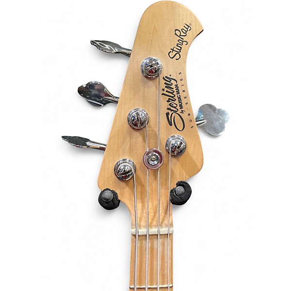 Used Sterling by Music Man SUB Stingray Ray4 Vintage Sunburst Electric Bass Guitar