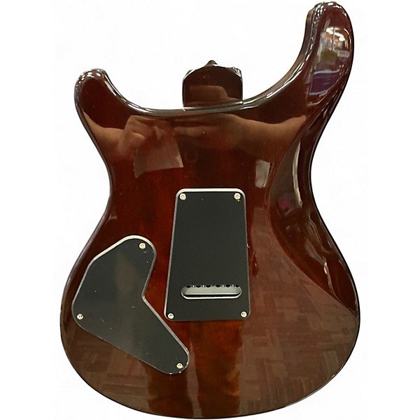 Used PRS SE Custom 24 SEMI-HOLLOW PIEZO TIGER ORANGE Hollow Body Electric Guitar