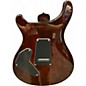 Used PRS SE Custom 24 SEMI-HOLLOW PIEZO TIGER ORANGE Hollow Body Electric Guitar