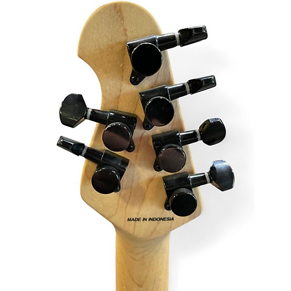 Used Sterling by Music Man JP60 Black Solid Body Electric Guitar