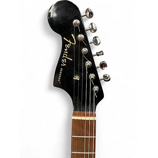 Used Fender Redondo Black Acoustic Electric Guitar