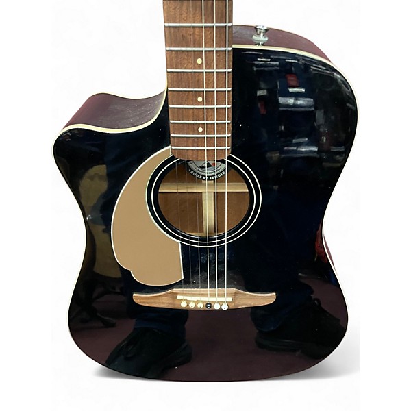 Used Fender Redondo Black Acoustic Electric Guitar