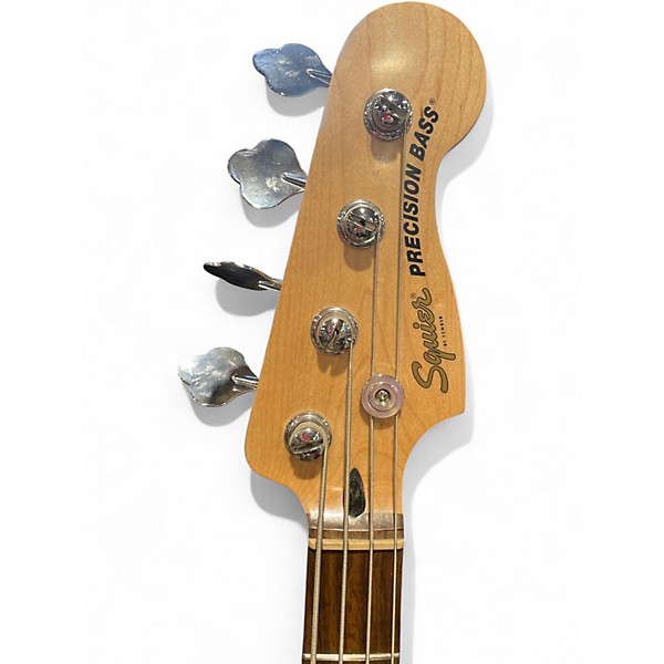 Used Squier Affinity Precision Bass 3 Color Sunburst Electric Bass Guitar