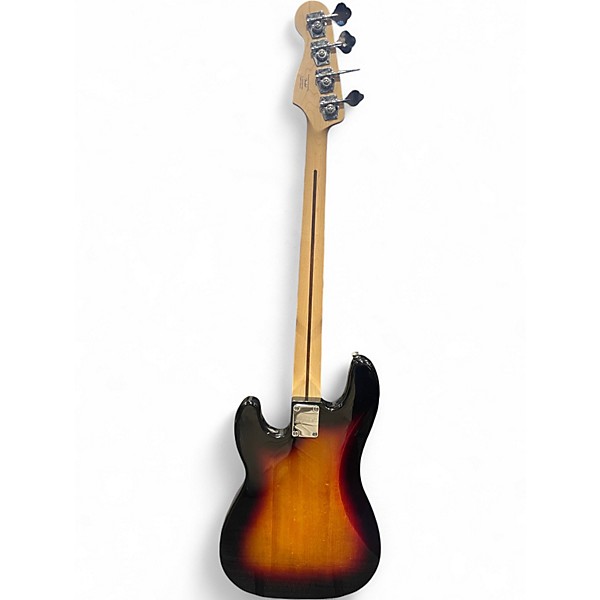 Used Squier Affinity Precision Bass 3 Color Sunburst Electric Bass Guitar