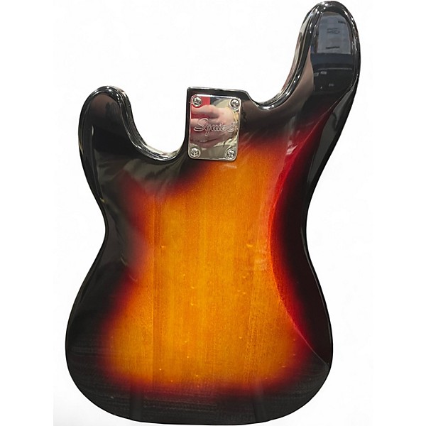 Used Squier Affinity Precision Bass 3 Color Sunburst Electric Bass Guitar