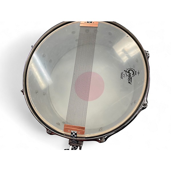 Used Gretsch Drums 14in Catalina Ash Black Natural Burst Drum