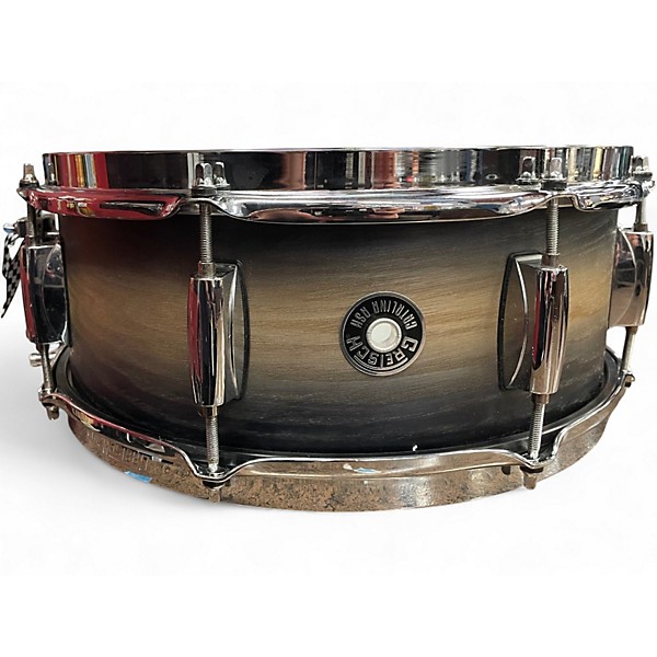 Used Gretsch Drums 14in Catalina Ash Black Natural Burst Drum