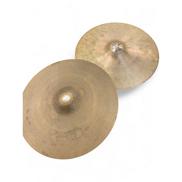 Used Zildjian 14in Rock Hi Hat Pair Cymbal