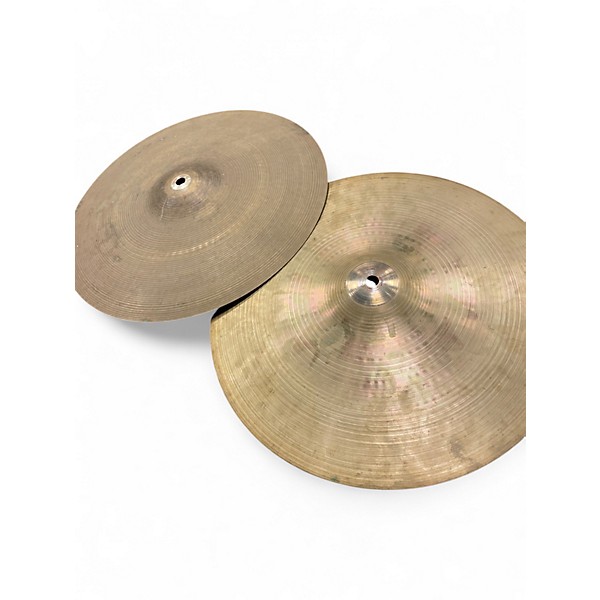 Used Zildjian 14in Rock Hi Hat Pair Cymbal