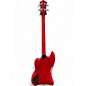 Used DeArmond Jet Star Trans Crimson Red Electric Bass Guitar
