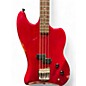 Used DeArmond Jet Star Trans Crimson Red Electric Bass Guitar
