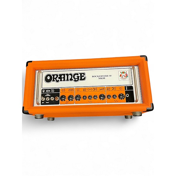 Used Orange Amplifiers Rockerverb 50H MKIII Tube Guitar Amp Head