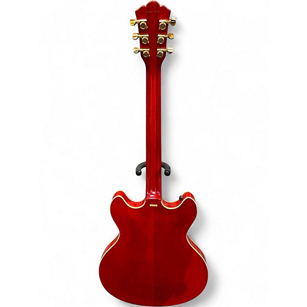 Used Washburn HB35 Wine Red Hollow Body Electric Guitar