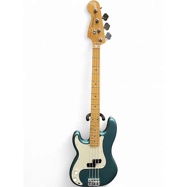 Used Fender Player Precision Bass Ocean Turquoise Electric Bass Guitar