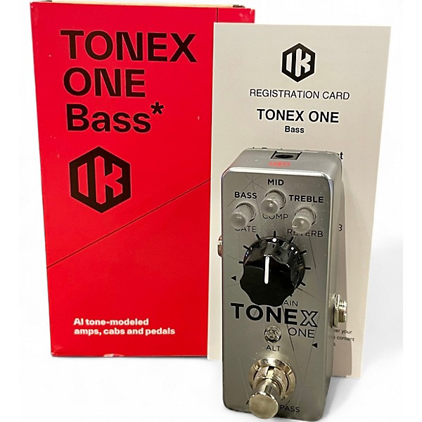 Used IK Multimedia Tonex One Bass Bass Effect Pedal