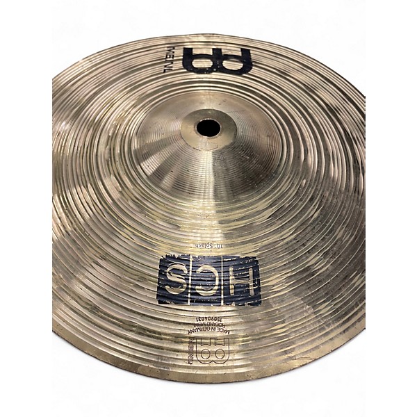 Used MEINL 10in HCS Splash Cymbal