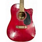 Used Jasmine ES35C Wine Red Acoustic Electric Guitar