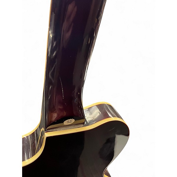 Used Johnson JS-500 CHERRY RED Hollow Body Electric Guitar