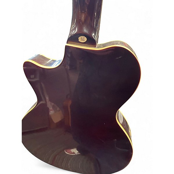 Used Johnson JS-500 CHERRY RED Hollow Body Electric Guitar