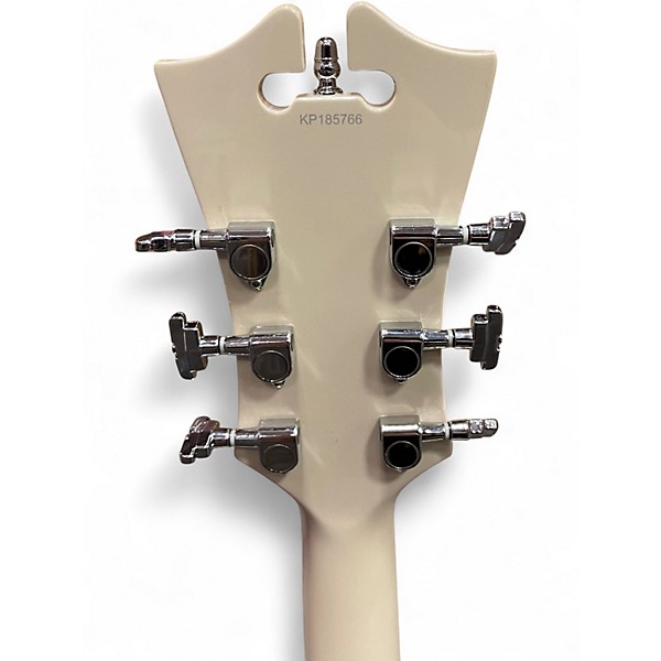 Used Danelectro PREMIER DAPEXL1CMPCT White Hollow Body Electric Guitar