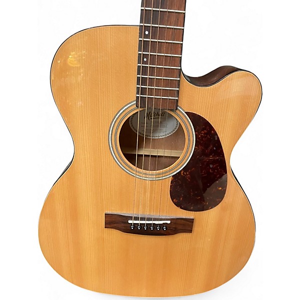 Used Mitchell T313CE Natural Acoustic Electric Guitar