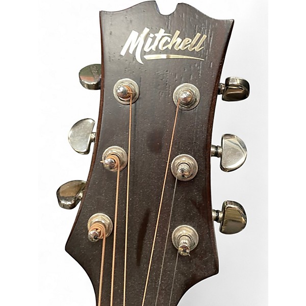 Used Mitchell T313CE Natural Acoustic Electric Guitar