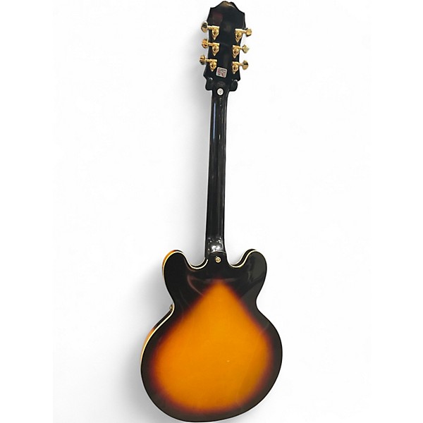 Used Epiphone Sheraton II Pro Sunburst Hollow Body Electric Guitar