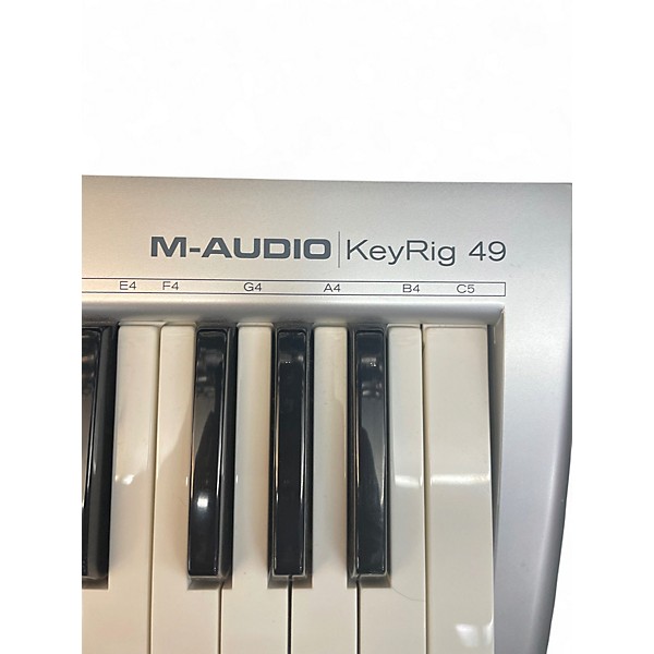 Used M-Audio KeyRig 49 MIDI Controller