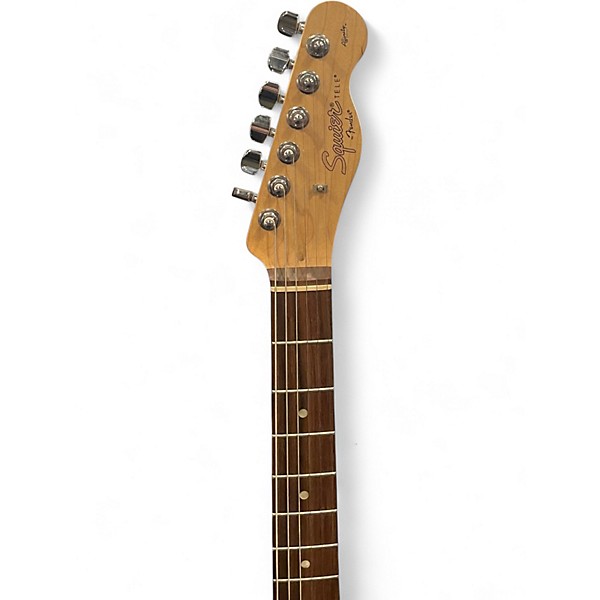 Used Squier Affinity Telecaster Blue Solid Body Electric Guitar