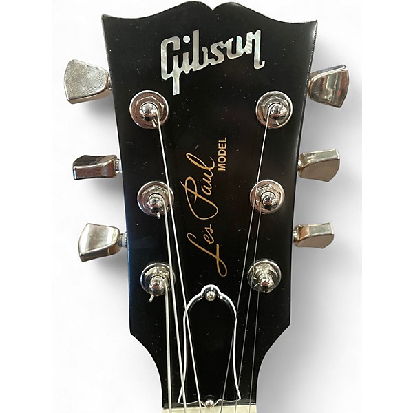 Used Gibson Les Paul Classic Player Plus 2 Tone Sunburst Solid Body Electric Guitar