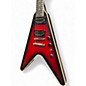 Used Epiphone DAVE MUSTAINE FLYING V AGED DARK RED BURST Solid Body Electric Guitar
