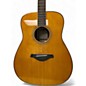 Used Yamaha FG-TA Natural Acoustic Guitar thumbnail