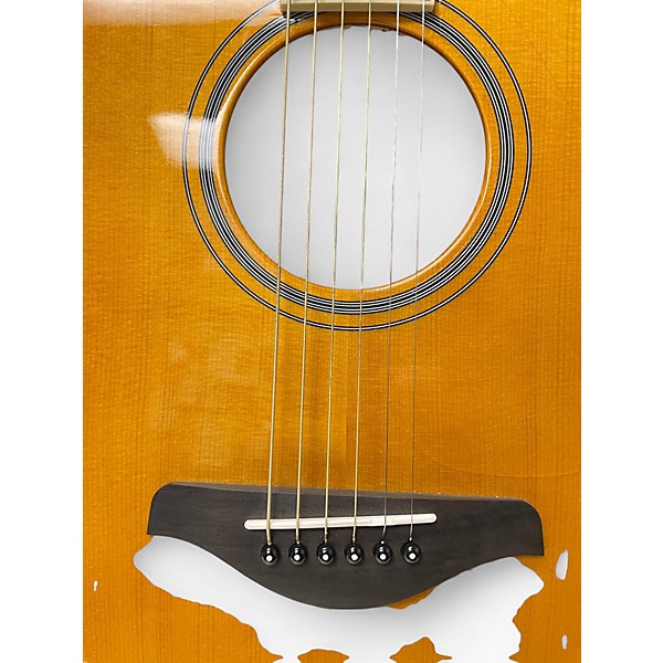 Used Yamaha FG-TA Natural Acoustic Guitar