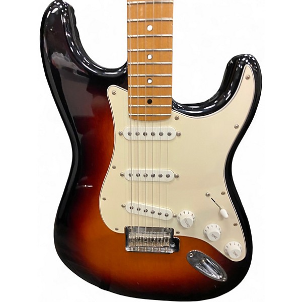 Used Fender Standard Stratocaster 2 Color Sunburst Solid Body Electric Guitar