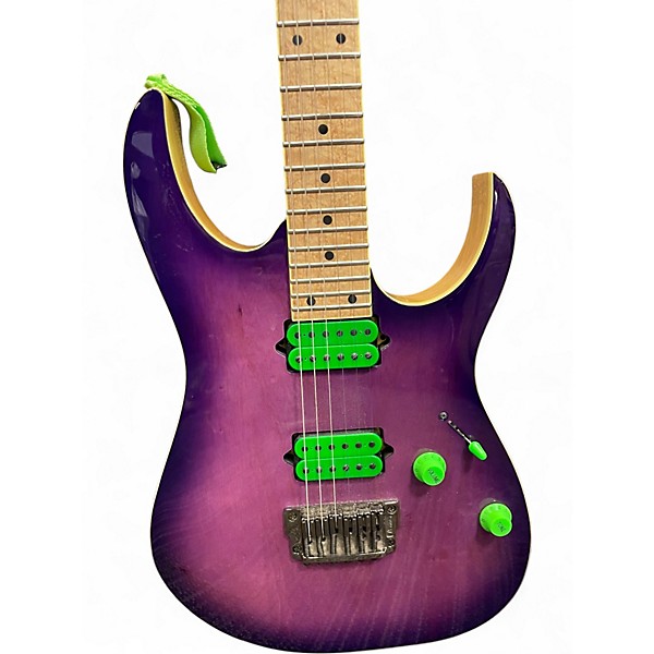 Used Ibanez RG652AHMFX PRESTIGE ROYAL PLUMB BURST Solid Body Electric Guitar