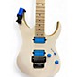 Used Ibanez RG652AHM PRESTIGE ANTIQUE WHITE BLONDE Solid Body Electric Guitar