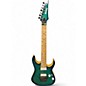 Used Ibanez RG752AHM NEBULA GREEN Solid Body Electric Guitar thumbnail