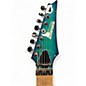 Used Ibanez RG752AHM NEBULA GREEN Solid Body Electric Guitar