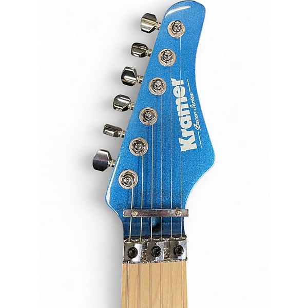 Used Kramer Pacer Classic Blue Solid Body Electric Guitar
