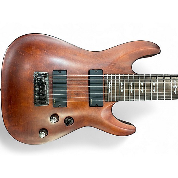 Used Schecter Guitar Research Omen 8 Natural Solid Body Electric Guitar