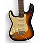 Used Squier Affinity Stratocaster Left Handed 2 Tone Sunburst Electric Guitar