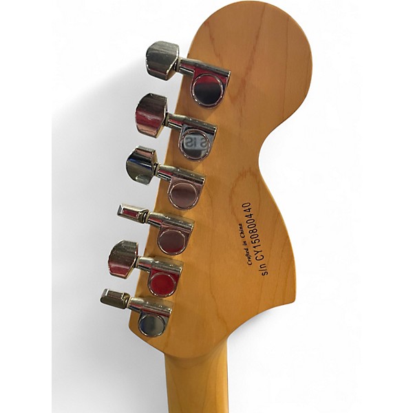 Used Squier Affinity Stratocaster Left Handed 2 Tone Sunburst Electric Guitar