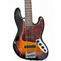 Used Fender Deluxe Jazz Bass V Tobacco Burst Electric Bass Guitar thumbnail