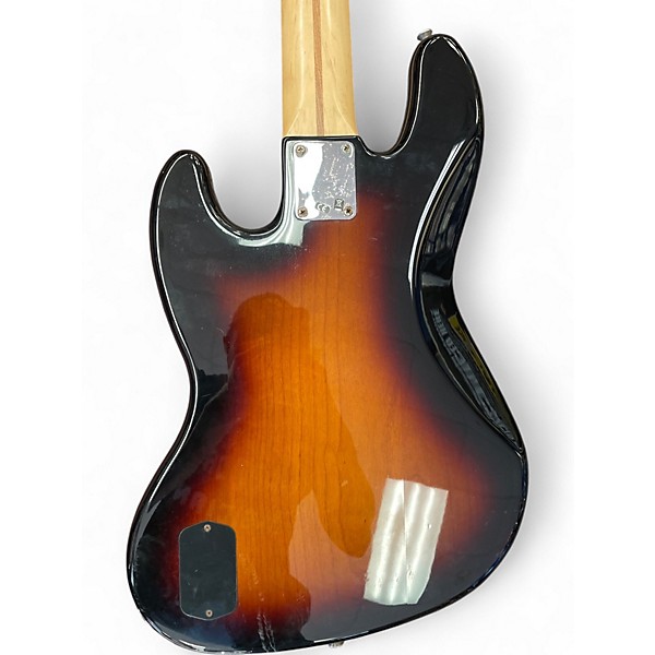 Used Fender Deluxe Jazz Bass V Tobacco Burst Electric Bass Guitar