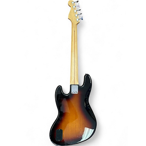 Used Fender Deluxe Jazz Bass V Tobacco Burst Electric Bass Guitar