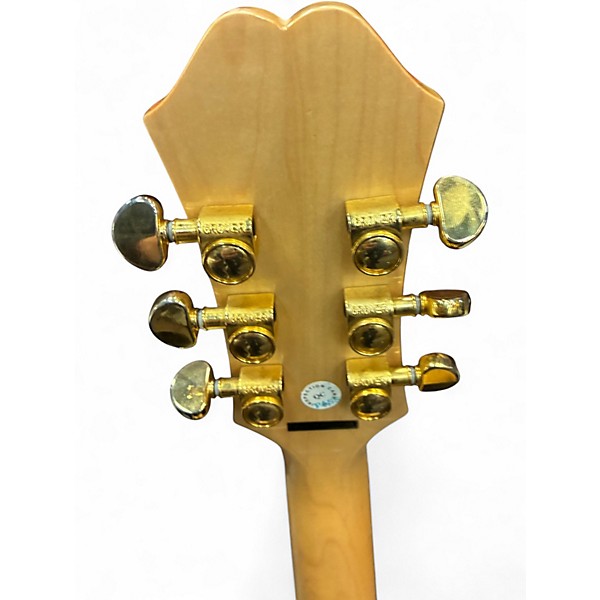 Used Epiphone EJ200SCE Natural Acoustic Electric Guitar