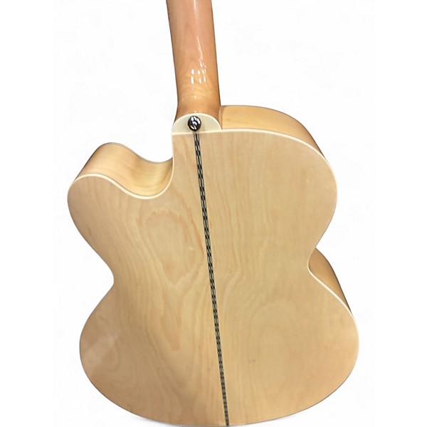 Used Epiphone EJ200SCE Natural Acoustic Electric Guitar